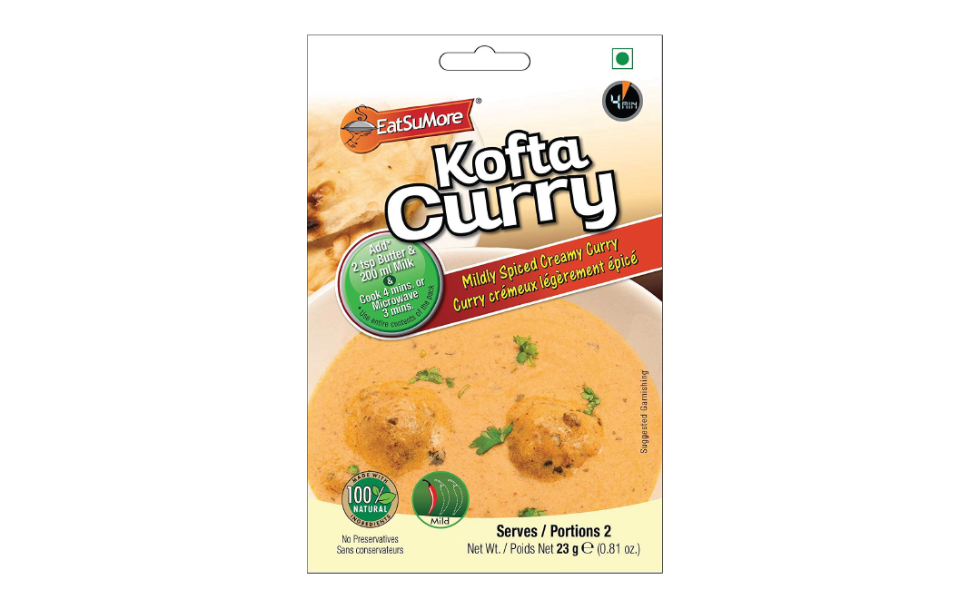 EatSuMore Kofta Curry    Pack  23 grams